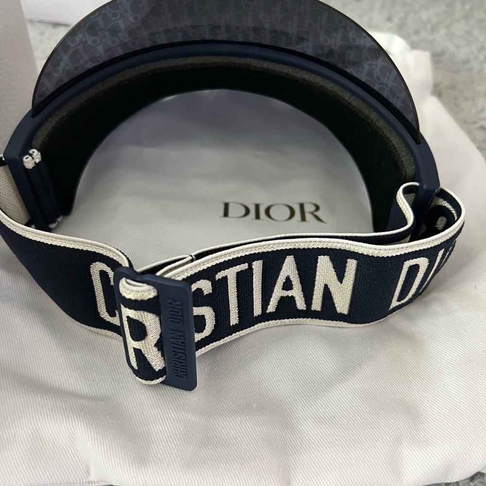 DIOR Women’s Blue Dior Club Visor - Picture 3 of 5